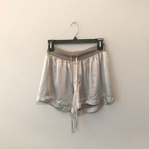 NEW PJ Harlow XS Silver Shorts
